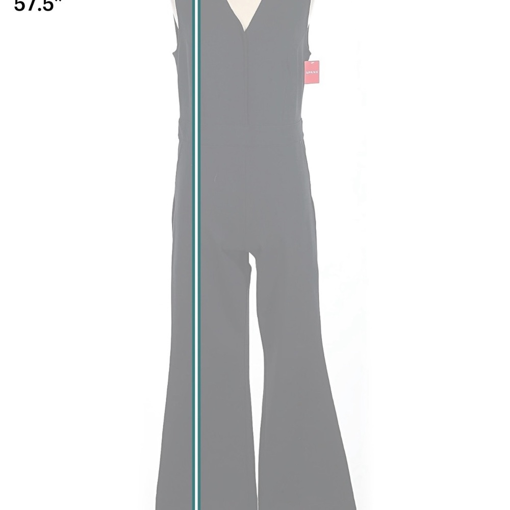 SPANX Sleek Black Jumpsuit - Picture 6 of 8